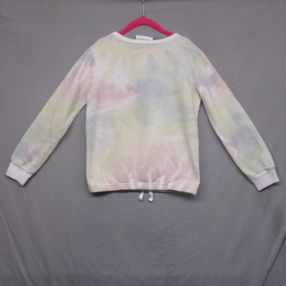 Friends Tie Dye Crew Neck Sweater White Girls Size | 7/8 - Picture 8 of 9